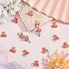 60Pcs Opaque Resin Cabochons DIY-SC0028-30B-4