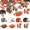 16Pcs 8 Styles Alloy Enamel Pendants ENAM-TA0001-79-1