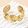 304 Stainless Steel Cuff Bangles for Women LS-AJEW-P127-18G-2