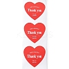 500Pcs Heart with Thank You Roll Stickers X-DIY-U008-01D-2