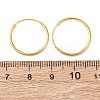 925 Sterling Silver Huggie Hoop Earrings EJEW-C179-05A-G-5