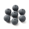 Food Grade Eco-Friendly Silicone Focal Beads SIL-WH0013-01A-1