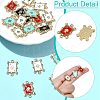 20Pcs 5 Colors Alloy Crystal Rhinestone Spades Connector Charms FIND-CJ0003-05-3