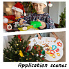 65Pcs 13 Styles Christmas Theme Wood Pendants WOOD-AR0001-40-6
