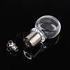 Round Transparent Glass Wishing Pendants LS-GLAA-I034-04-2