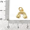 Brass Micro Pave Cubic Zirconia Pendants KK-L231-01G-02-3