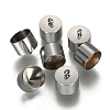 Tarnish Resistant 304 Stainless Steel Cord Ends STAS-I157-10P-2