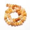 Natural Topaz Jade Gemstone Nuggets Bead Strands G-J337-30-2