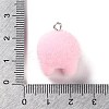 Flocking Resin Cute Pendants RESI-A040-01B-3