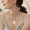 20Pcs 2 Colors Alloy Open Back Bezel Pendants FIND-CA0011-49-6