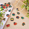 Spritewelry 24Pcs 12 Style Rack Plating Alloy Enamel Pendants ENAM-SW0001-01-15