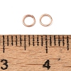 304 Stainless Steel Open Jump Rings X-STAS-K285-02B-RG-3