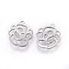 Tarnish Resistant 201 Stainless Steel Charms STAS-G189-37P-2