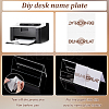 Acrylic Table Number Sign Tent Holder DIY-WH0430-644-4