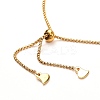 Natural Pearl Beads Adjustable Slider Bracelet for Girl Women Gift X-BJEW-JB06820-02-5