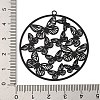 Spray Printed 430 Stainless Steel Pendants STAS-P359-01H-3