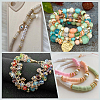 500Pcs 5 Styles Alloy Daisy Spacer Beads FIND-SP0002-22C-6
