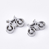 Non-Tarnish 304 Stainless Steel Beads LS-X-STAS-S079-130P-1