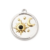 Natural Black Onyx(Dyed & Heated) Pendants STAS-P399-01B-1