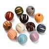 Schima Wood European Beads WD-CBA7A54-01-1