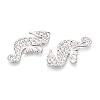 304 Stainless Steel Sea Horse Pendants STAS-T069-17P-2
