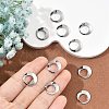 SHEGRACE Brass Flat Round Charms XGR0119P-108P-5
