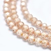 Cubic Zirconia Bead Strands G-I224-A03-3