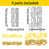 Carbon Steel Cutting Dies Stencils DIY-WH0309-1560-2