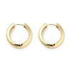 Brass Hoop Earrings EJEW-M260-08G-1