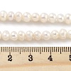 Natural Cultured Freshwater Pearl Beads Strands PEAR-C003-17C-X-5