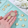 10Pcs Brass Pendants KK-BBC0025-18-3