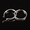 Ring 304 Stainless Steel Hoop Earrings EJEW-D207-07-2