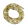 Natural Green Garnet Beads Strands G-B181-A01-2mm-3