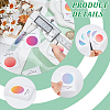 Multi-Color Paper Wax Seal Stamp Illustrated Card for Wax Seal Coin AJEW-WH0415-36B-01-6
