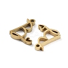 304 Stainless Steel Charms X-STAS-M327-02G-B-2