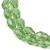 Transparent Glass Beads Strands EGLA-N013-T8mm-D13-3