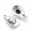 Tibetan Style Alloy Pendants LS-TIBE-Q070-03AS-RS-1