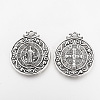 Tibetan Style Alloy Pendants LS-TIBEP-Q078-01AS-RS-1