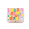 Rectangle Food Grade Eco-Friendly Silicone Focal Beads SIL-C006-01A-1