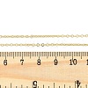 Rack Plating Brass Cable Chain Necklaces for Women NJEW-H049-03G-5