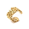 304 Stainless Steel Cuff Earrings EJEW-F386-01G-1