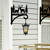 Iron Hanging Plant Hanger Bracket HJEW-WH0095-036-7