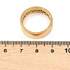 304 Stainless Steel Micro Pave Cubic Zirconia Finger Rings for Women RJEW-K315-02G-5