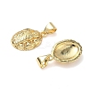 Brass Pendants KK-L253-19G-01-2