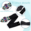 Polyester Elastic Chain Belt AJEW-WH0314-138-4