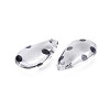 Transparent Acrylic Pendants TACR-N006-32-3