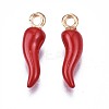 Alloy Enamel Pendants X-ENAM-N054-70-2