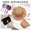 4yards 4 colors AB Color Resin Hotfix Rhinestone Trimming DIY-WR0003-68-6