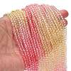 Transparent Painted Glass Beads Strands LS-DGLA-A034-T3mm-A09-2