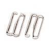 Zinc Alloy Slider Buckles FIND-WH0001-69B-1